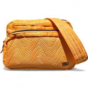 Lug‎ Classic Quilted Belt Bag Crossbody Double Back Peach Sorbet